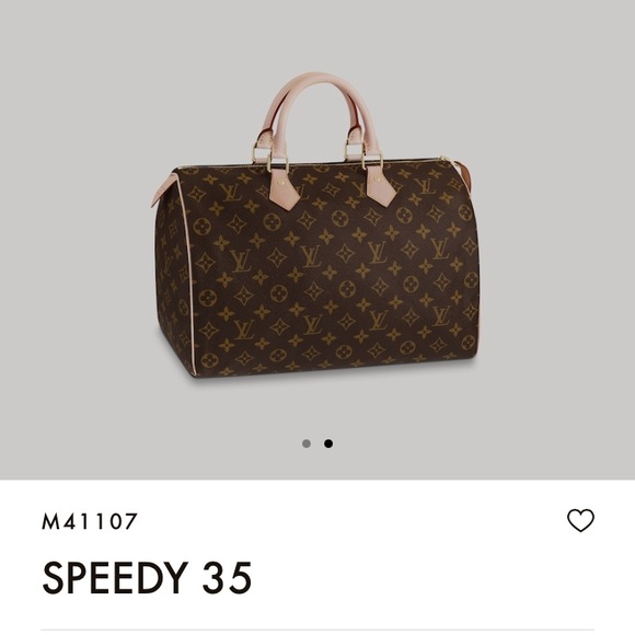 Louis Vuitton SPEEDY 35 13.8 x 9.1 x 7.1 inches 
(length x Height x Width) - Picture 2 of 2